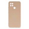 Newface Oppo A15 Kılıf Nano içi Kadife Silikon - Pudra
