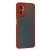 Newface Oppo A96 Kılıf Montreal Silikon Kapak - Kırmızı