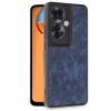 Newface Oppo Reno 11F Kılıf Aras Deri Kapak - Lacivert