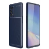 Newface Oppo Reno 5 Pro Kılıf Auto Focus Karbon Kapak - Lacivert