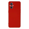 Newface Oppo Reno 7 Lite Kılıf Nano içi Kadife Silikon - Kırmızı