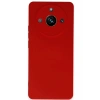 Newface Realme 11 Pro Kılıf Nano içi Kadife Silikon - Kırmızı