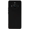 Newface Realme 11 Pro Kılıf Nano içi Kadife Silikon - Siyah
