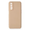Newface Realme 7 Kılıf Nano içi Kadife Silikon - Pudra