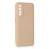 Newface Realme 7 Kılıf Nano içi Kadife Silikon - Pudra