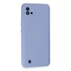 Newface Realme C11 2021 Kılıf Nano içi Kadife Silikon - Lila