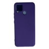 Newface Realme C15 Kılıf Nano içi Kadife Silikon - Mor