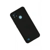 Newface Realme C21 Kılıf Nano içi Kadife Silikon - Siyah