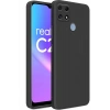 Newface Realme C25 Kılıf First Silikon - Siyah