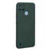 Newface Realme C25Y Kılıf Nano içi Kadife Silikon - Koyu Yeşil