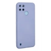 Newface Realme C25Y Kılıf Nano içi Kadife Silikon - Lila