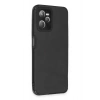 Newface Realme C35 Kılıf Loop Deri Silikon - Siyah
