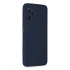 Newface Realme C35 Kılıf Nano içi Kadife Silikon - Lacivert
