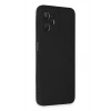 Newface Realme C35 Kılıf Nano içi Kadife Silikon - Siyah