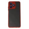 Newface Realme C53 Kılıf Montreal Silikon Kapak - Kırmızı