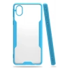 Newface Samsung Galaxy A01 Core Kılıf Platin Silikon - Mavi