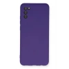 Newface Samsung Galaxy A03S Kılıf Nano içi Kadife Silikon - Mor