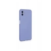 Newface Samsung Galaxy A04 Kılıf Nano içi Kadife Silikon - Lila