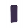 Newface Samsung Galaxy A04 Kılıf Nano içi Kadife Silikon - Mor