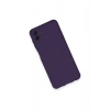 Newface Samsung Galaxy A04 Kılıf Nano içi Kadife Silikon - Mor