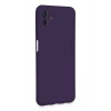 Newface Samsung Galaxy A04E Kılıf Nano içi Kadife Silikon - Mor