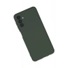 Newface Samsung Galaxy A04S Kılıf Nano içi Kadife Silikon - Koyu Yeşil