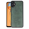 Newface Samsung Galaxy A05 Kılıf Aras Deri Kapak - Koyu Yeşil
