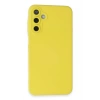 Newface Samsung Galaxy A05S Kılıf Nano içi Kadife Silikon - Sarı