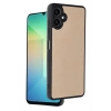 Newface Samsung Galaxy A06 Kılıf Aras Deri Kapak - Pudra