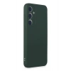 Newface Samsung Galaxy A15 4G Kılıf First Silikon - Koyu Yeşil