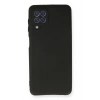 Newface Samsung Galaxy A22 Kılıf First Silikon - Siyah