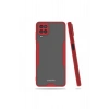 Newface Samsung Galaxy A22 Kılıf Platin Silikon - Kırmızı