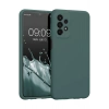 Newface Samsung Galaxy A23 4G Kılıf First Silikon - Koyu Yeşil