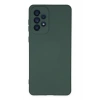 Newface Samsung Galaxy A23 4G Kılıf Nano içi Kadife Silikon - Koyu Yeşil