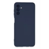 Newface Samsung Galaxy A24 4G Kılıf Nano içi Kadife Silikon - Lacivert