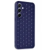 Newface Samsung Galaxy A25 5G Kılıf Petek Silikon Kapak - Lacivert