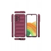 Newface Samsung Galaxy A33 5G Kılıf Optimum Silikon - Bordo