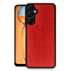 Newface Samsung Galaxy A35 5G Kılıf Aras Deri Kapak - Kırmızı
