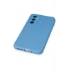Newface Samsung Galaxy A54 5G Kılıf Nano içi Kadife Silikon - Mavi
