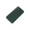 Newface Samsung Galaxy A55 5G Kılıf First Silikon - Koyu Yeşil