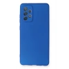 Newface Samsung Galaxy A72 Kılıf First Silikon - Mavi