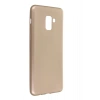 Newface Samsung Galaxy A8 Plus 2018 Kılıf First Silikon - Gold