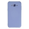 Newface Samsung Galaxy J7 Kılıf Nano içi Kadife Silikon - Lila
