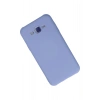 Newface Samsung Galaxy J7 Kılıf Nano içi Kadife Silikon - Lila