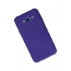 Newface Samsung Galaxy J7 Kılıf Nano içi Kadife Silikon - Mor