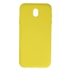 Newface Samsung Galaxy J7 Pro / J730 Kılıf Nano içi Kadife Silikon - Sarı