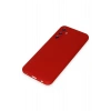 Newface Samsung Galaxy M34 5G Kılıf Nano içi Kadife Silikon - Kırmızı