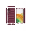 Newface Samsung Galaxy M34 5G Kılıf Optimum Silikon - Bordo