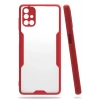 Newface Samsung Galaxy M51 Kılıf Platin Silikon - Kırmızı