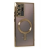 Newface Samsung Galaxy Note 20 Ultra Kılıf Kross Magneticsafe Kapak - Gold